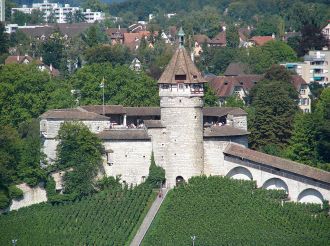 Munot Forteresse et la vieille ville de Schaffhouse